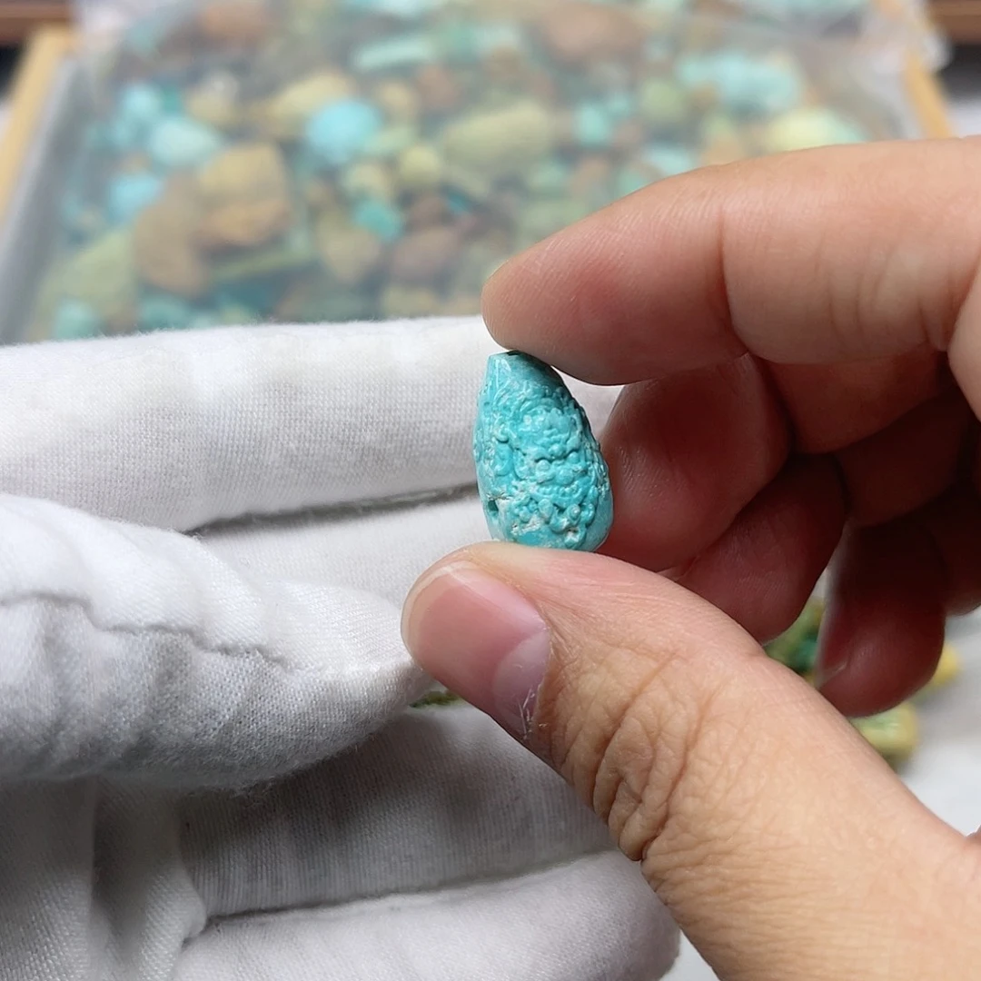 绿松石挂件未镶嵌