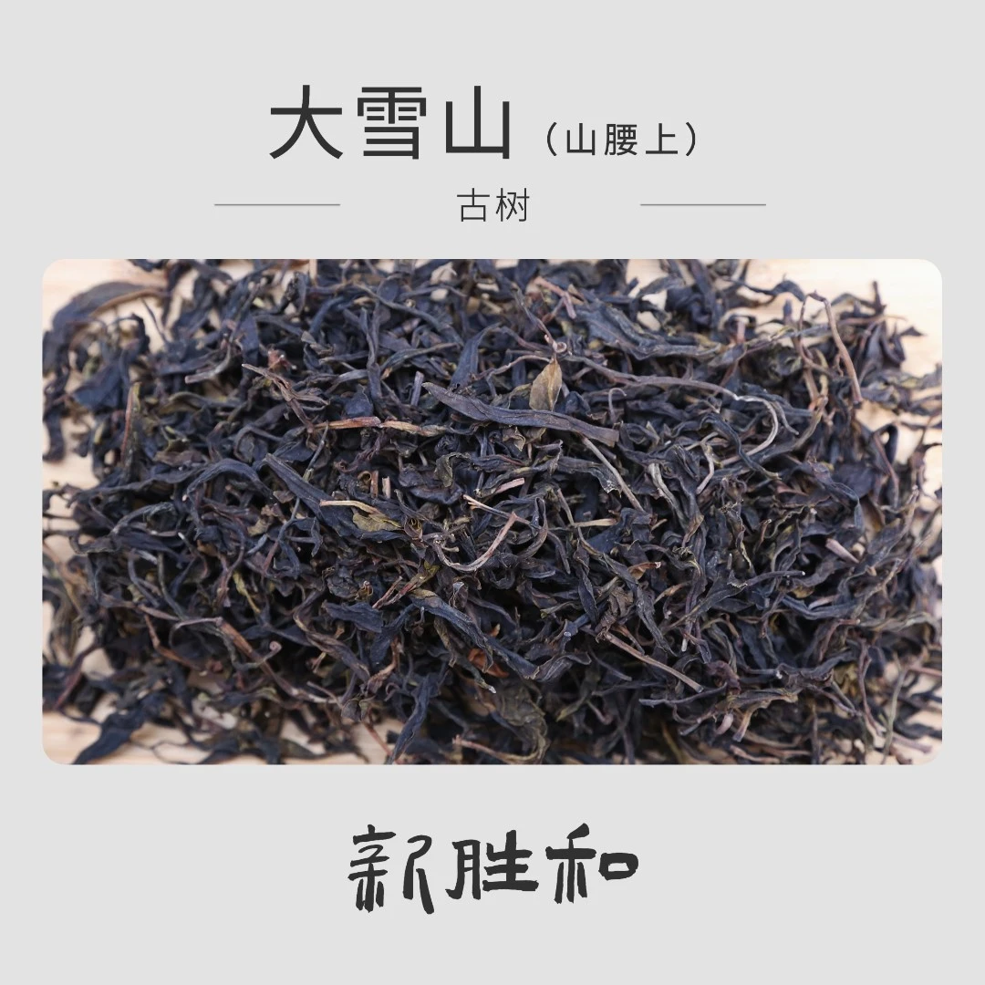 【 山腰上勐库大雪山 】古树散茶 2019年春茶（生茶）普洱茶