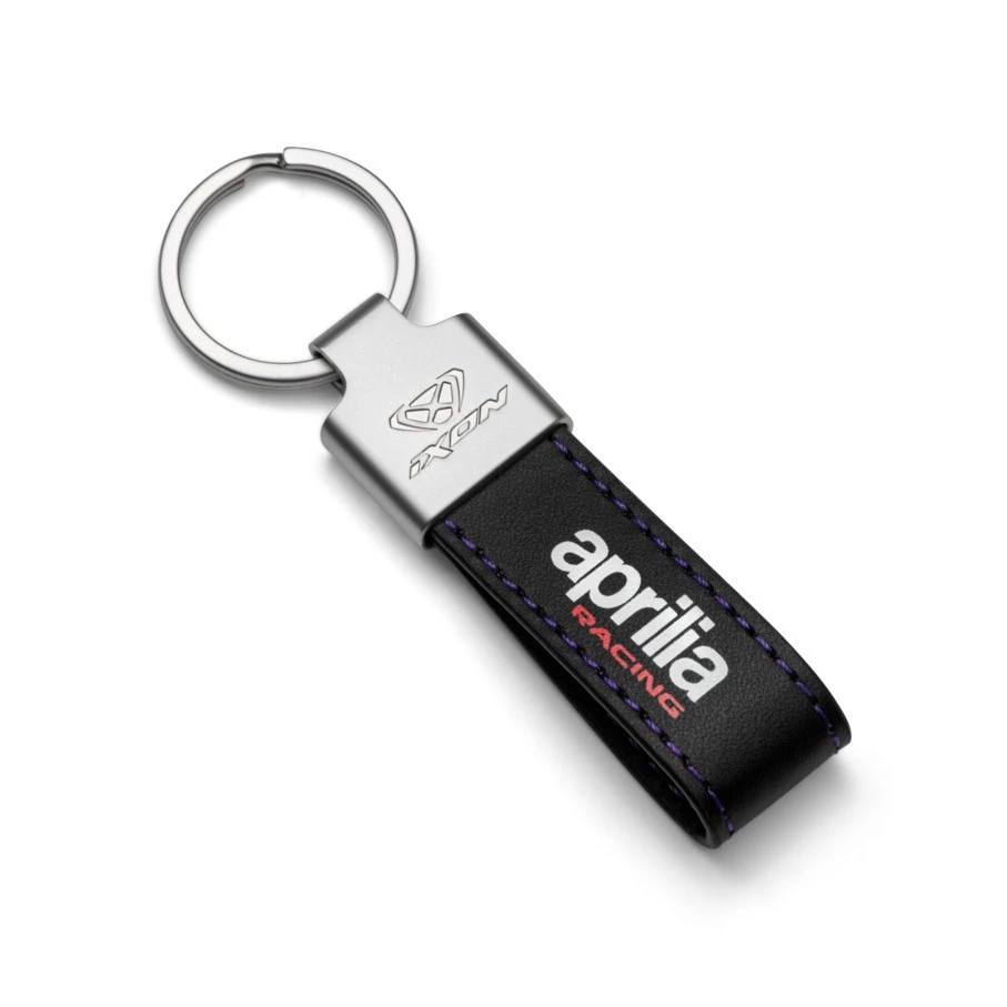 APRILIA RACING 阿普利亚摩托车赛车皮质橡胶钥匙扣