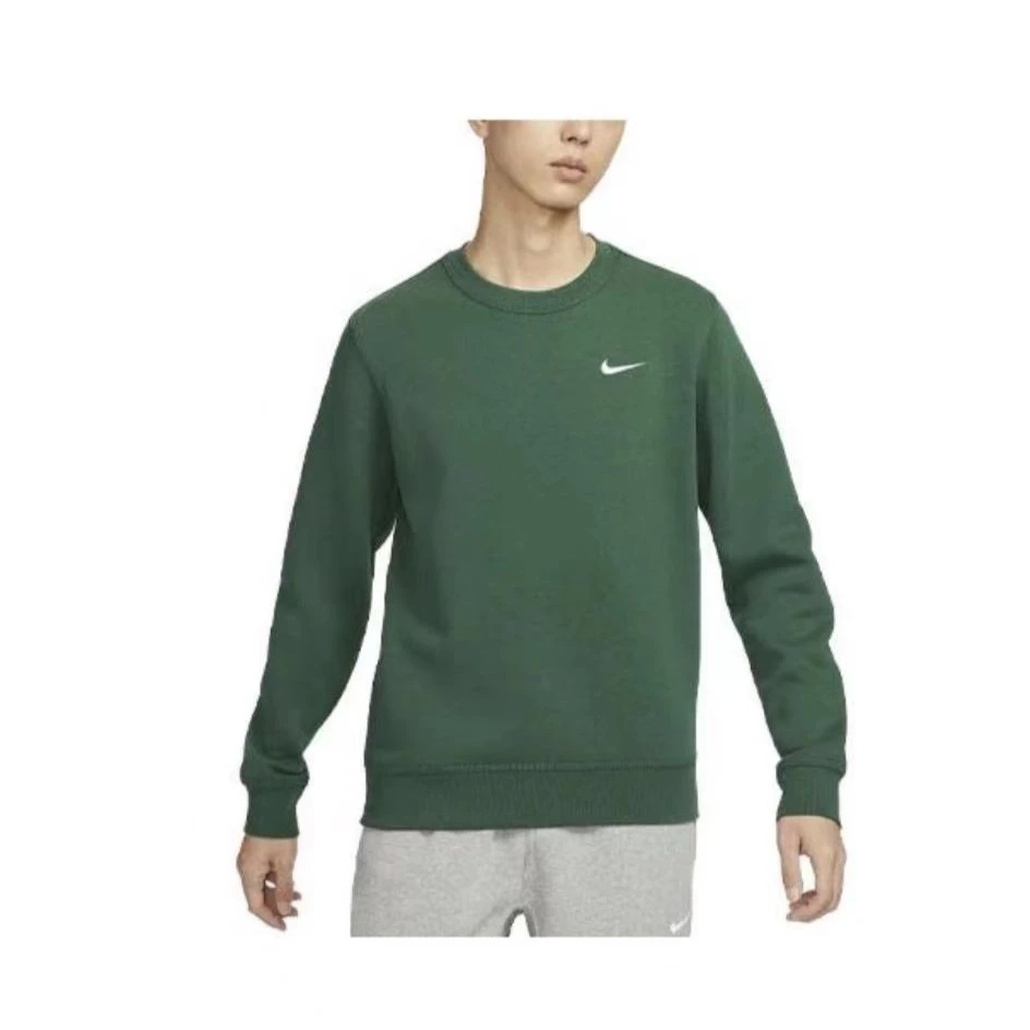Nike/耐克 男子百搭加绒运动休闲经典刺绣小勾卫衣保暖623459-341
