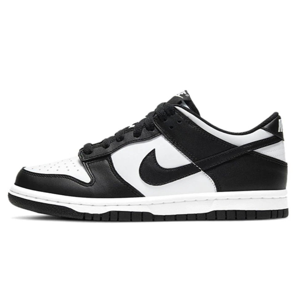 耐克Nike DUNK Low (GS) Black 低帮耐磨板鞋黑白熊猫 CW1590-100