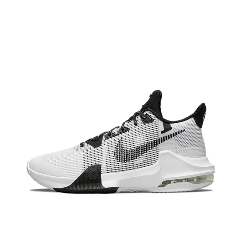 耐克Nike Air Max Impact 3 缓震透气实战篮球鞋 黑白 DC3725-100