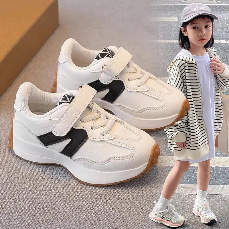 ABC儿童运动鞋2024春秋季新款童鞋子男童软底休闲鞋女童阿甘鞋潮