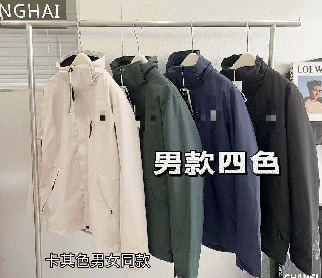 3514微瑕，男女款暴雨级防水超级三合一冲锋衣