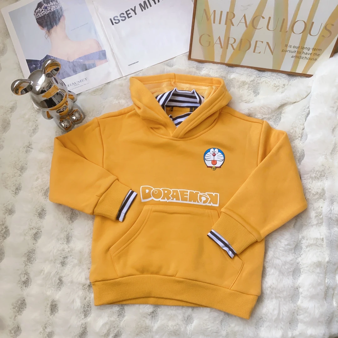 360两色多拉绒布假俩件连帽卫衣