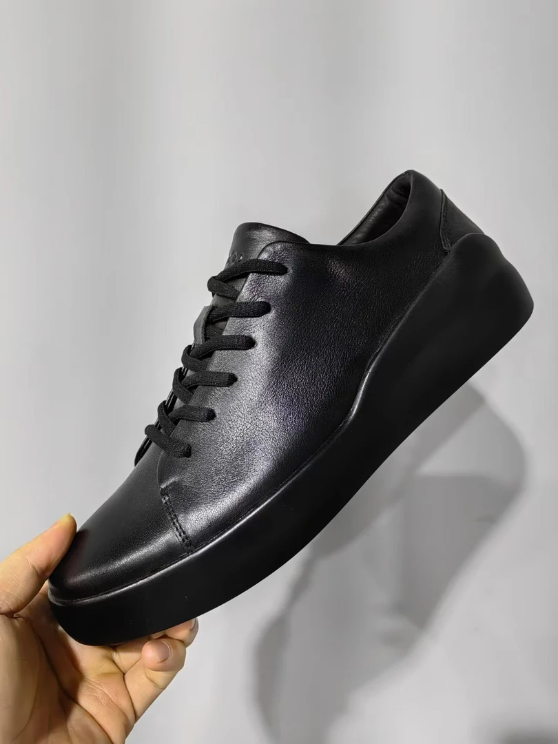 男士休闲皮鞋223黑色