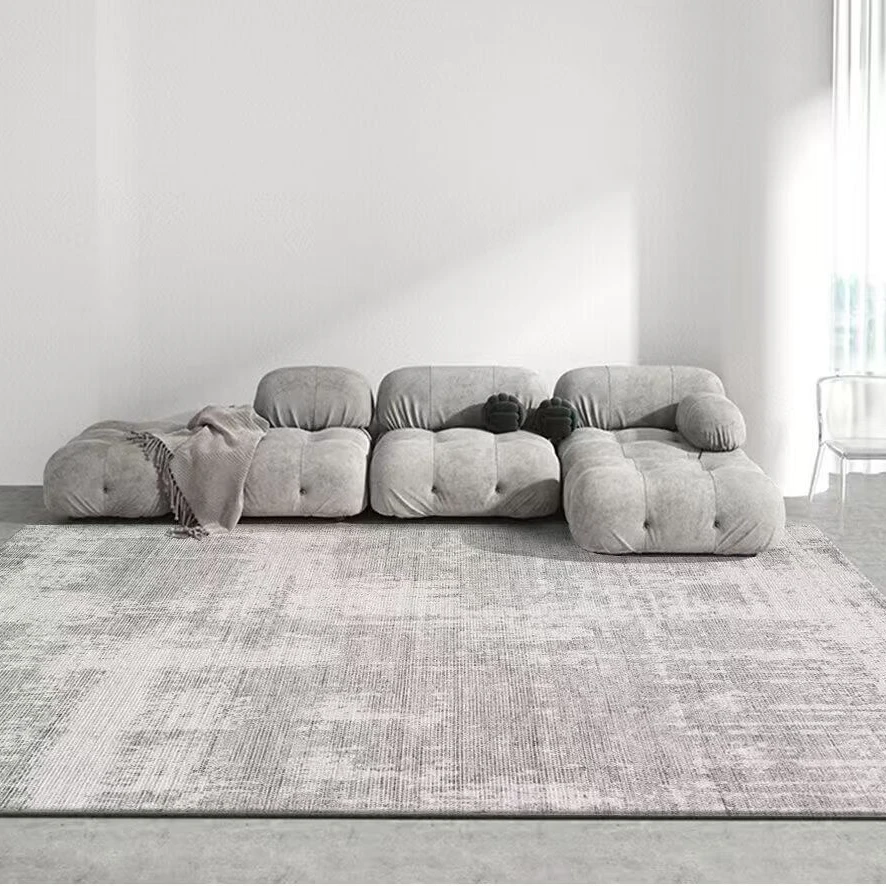 圈绒加厚新款卧室地垫防水免洗可擦家用沙发奶油风轻奢高级感 I