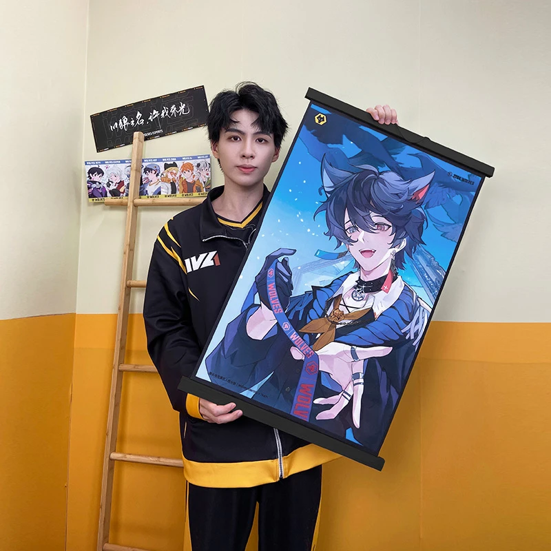 狼队第五人格487星愿系列亚克力双闪色纸吧唧徽章流沙砖小夜灯