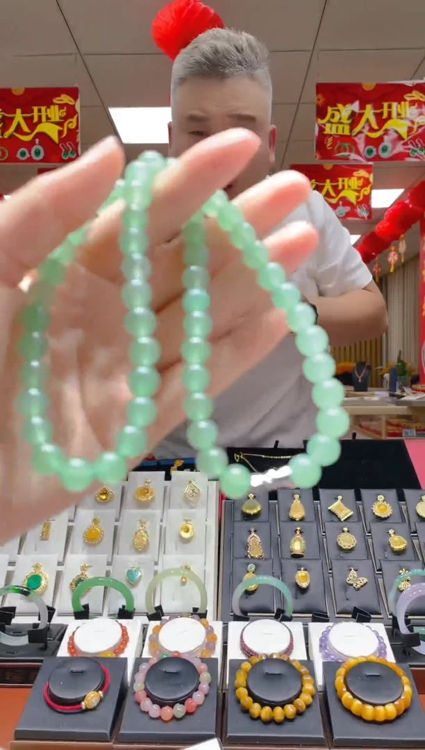 【闪购商品】东陵石颈饰未镶嵌东陵玉妈妈链