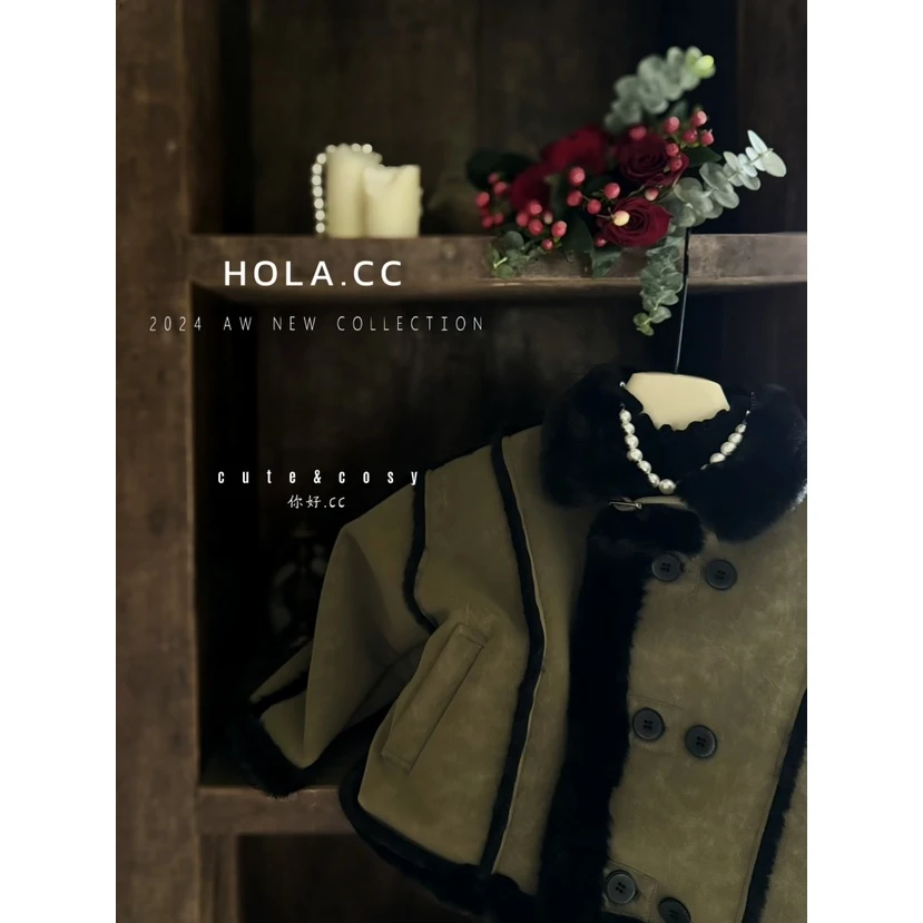 HOLA.CC·冬~皮毛一体外套8629