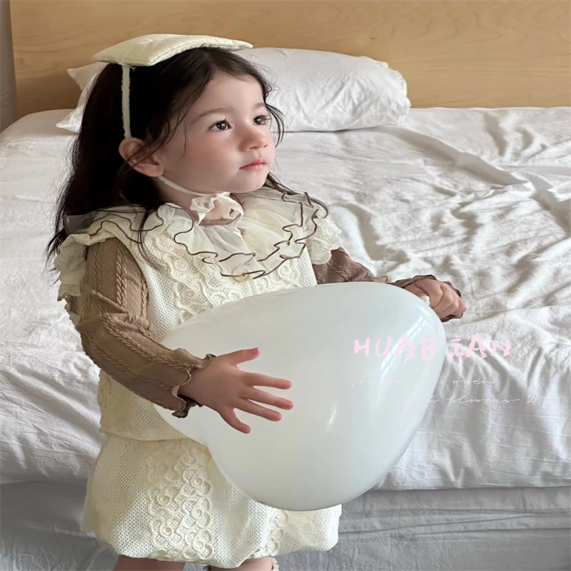 HB~花边领娃娃衫20026