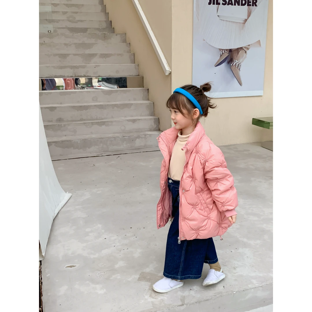 B.O~韩版休闲女童羽绒服624