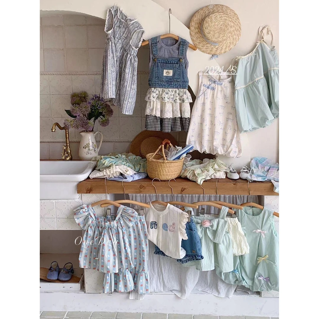 one豆~卡通连体休闲裤1870