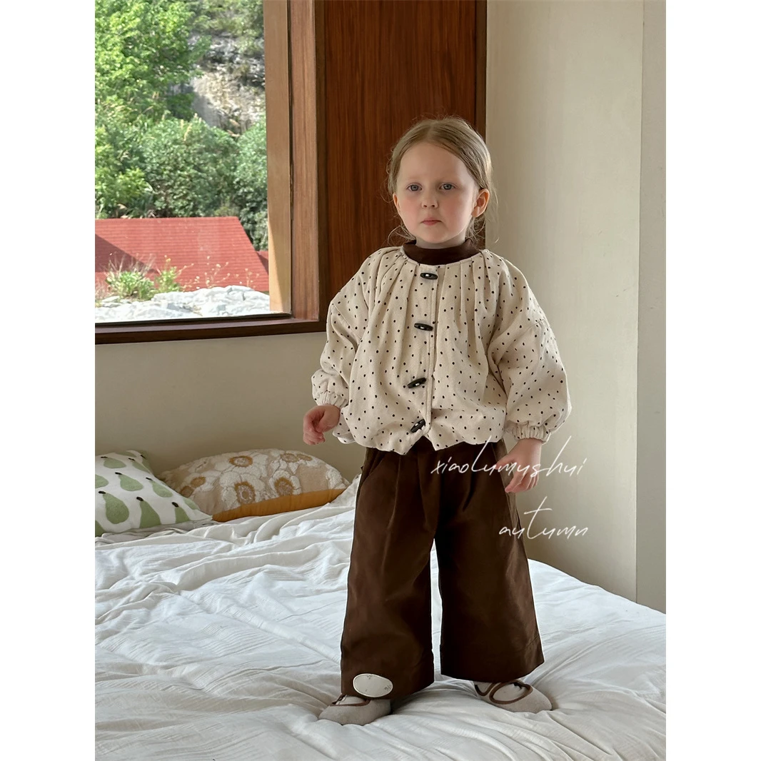 AA63~XLMS~波点外套24557