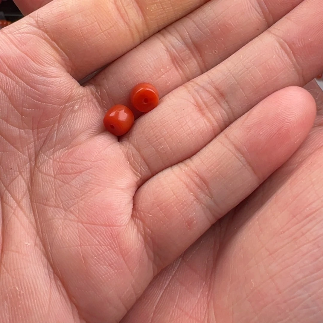 【闪购商品】南红玛瑙珠宝奇石未镶嵌一***剑直切老型7mm