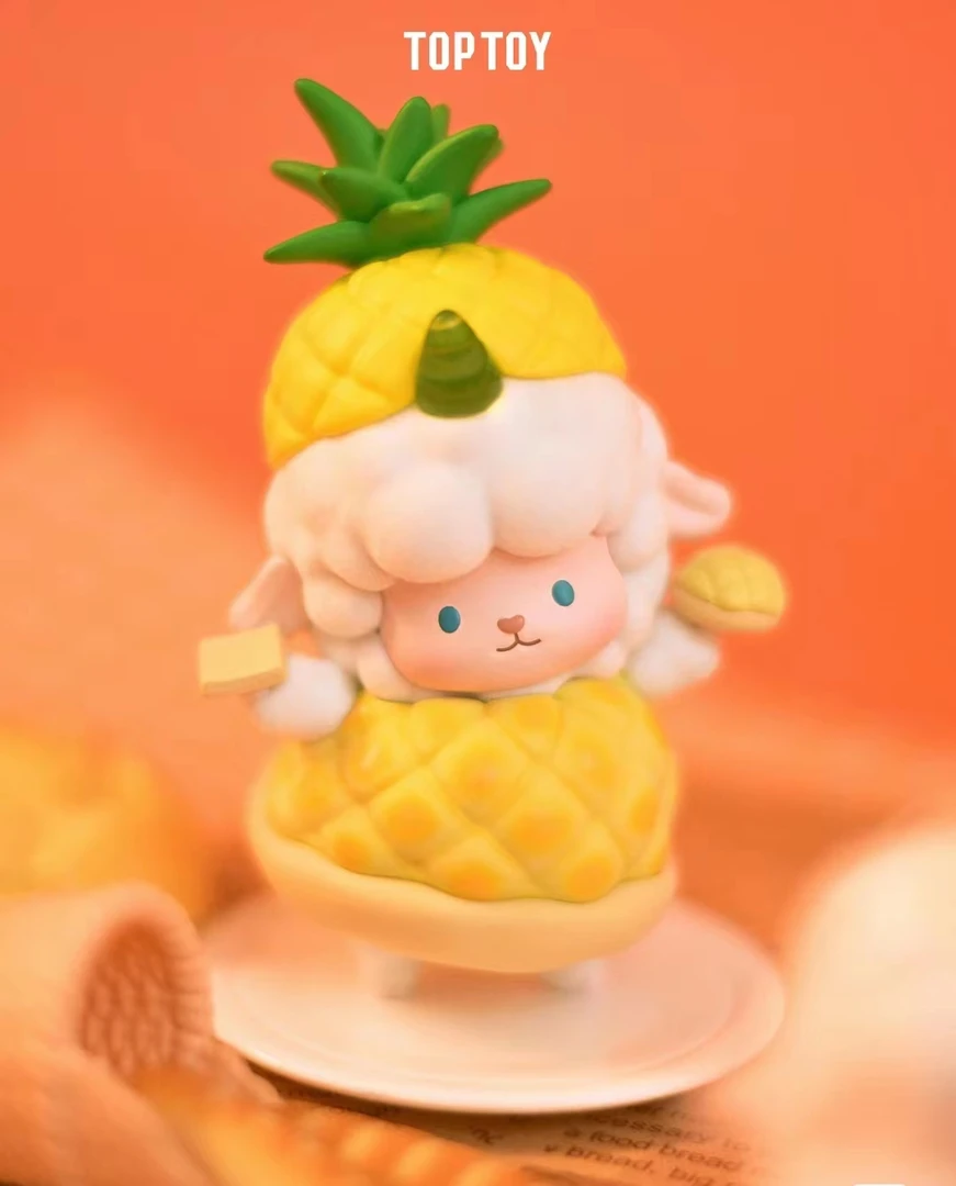【拆盒】卷卷羊咩记美食街系列手办盲盒