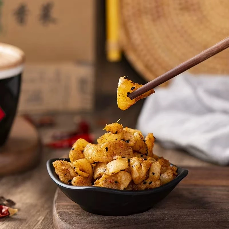 【店铺自营】荻港甘氏萝卜丁萝卜干腌制香辣开胃自然日晒嘎嘣脆咸菜