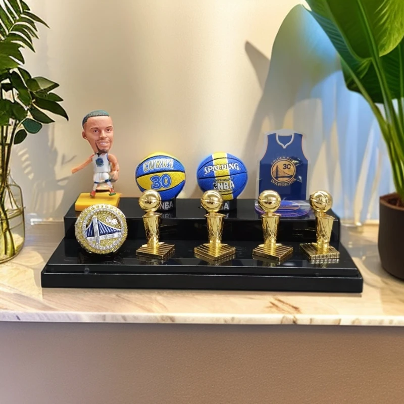 篮球摆件创意生日礼物库里詹姆斯手办周边男生