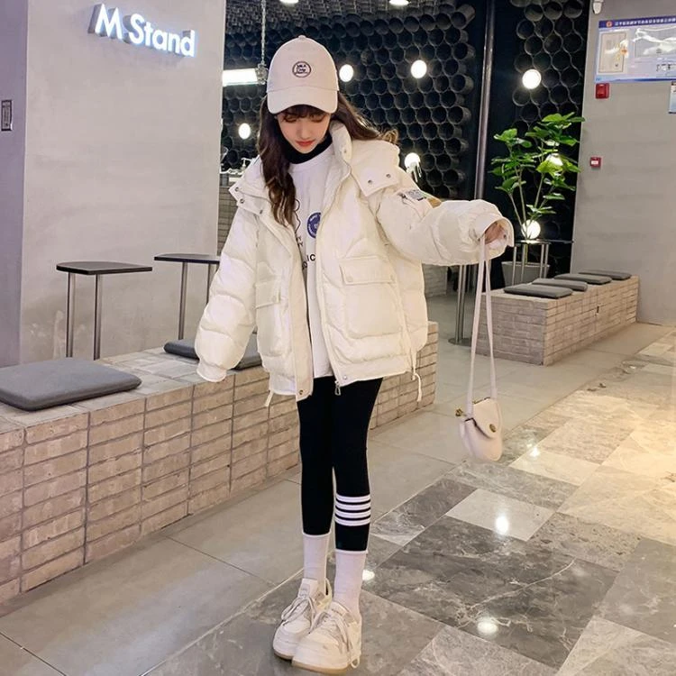 女童服免洗冬季新款中大童羽绒袄洋气小女孩外套加厚衣