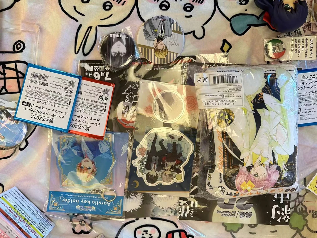 吧唧明信片中谷日谷各种IP