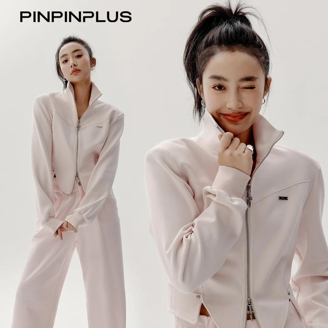 「PINPINPLUS」「PP+」秋季新款休闲户外透气运动外套3A36361XP