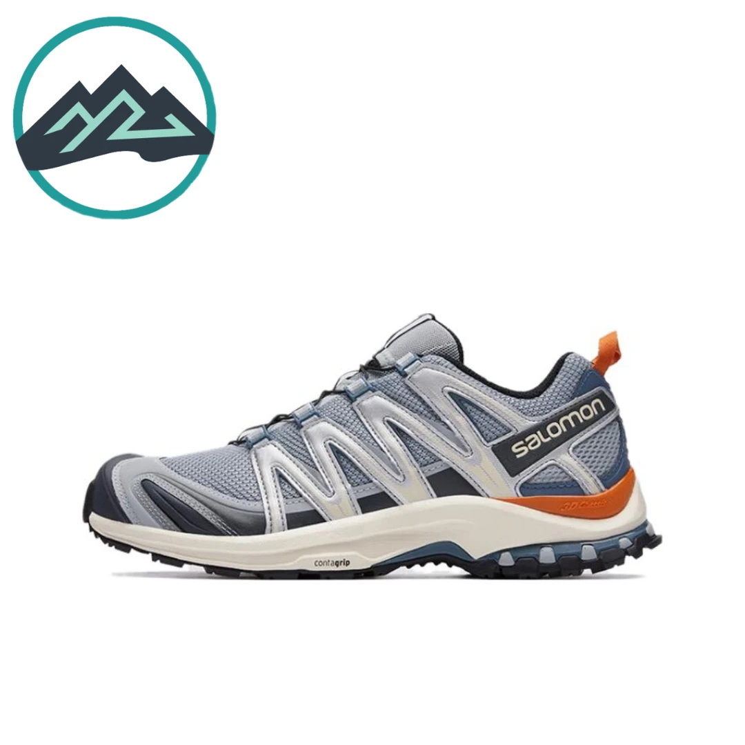 Salomon萨洛蒙XAPro3D复古户外骑行徒步跑鞋雾霾军训蓝472456