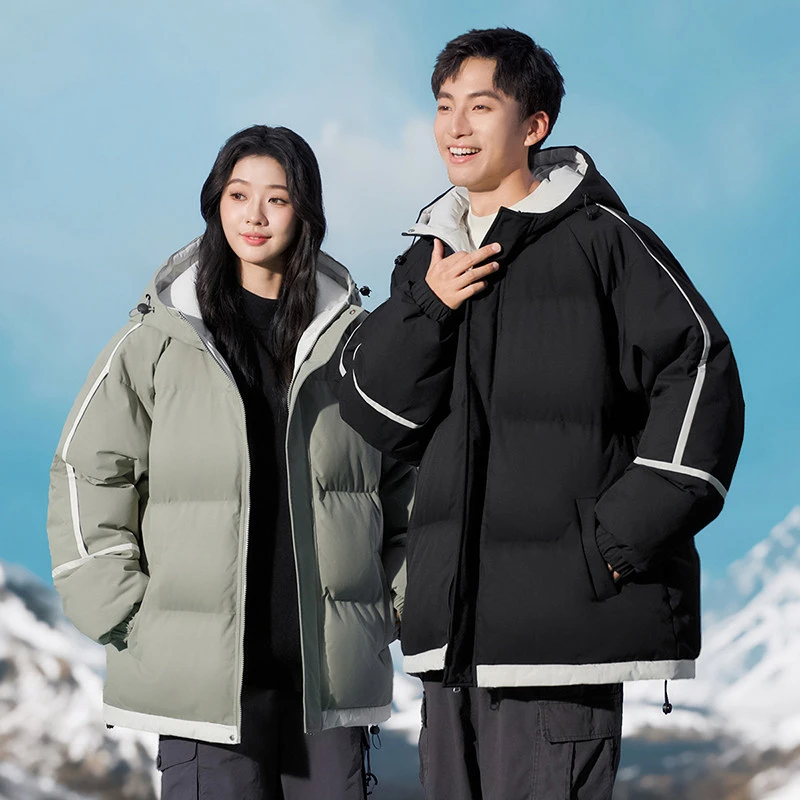 jiaoxiake/蕉下客冬季保暖棉衣宽松加厚面包服情侣装外套加厚棉袄