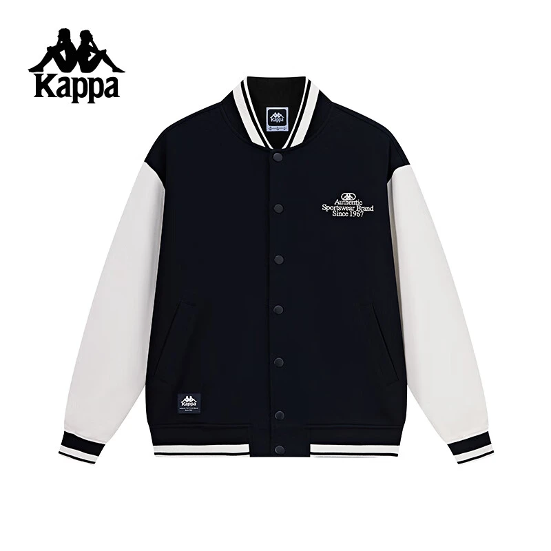卡帕Kappa背靠背运动外套棒球服高贵洋气运动服K0EY2WK30D男生