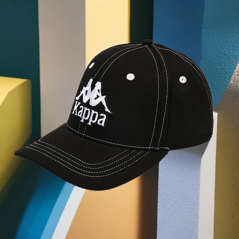 卡帕Kappa复古运动专用棒球帽新款情侣男女鸭舌帽帽子K0DZ8MB22