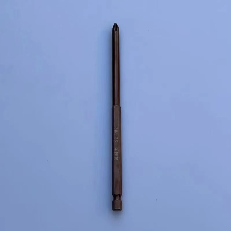 14MM长气动工具电动工具专用加长批头十字批头