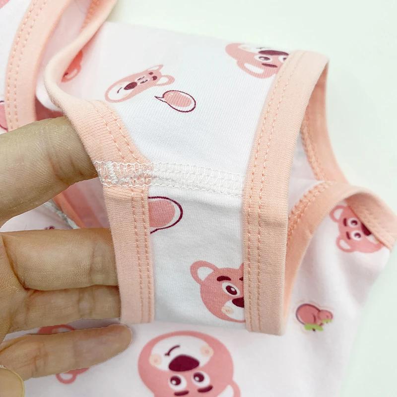 2024爆款儿童舒适保暖背心卡通春秋全棉薄款婴儿背心宝宝背心