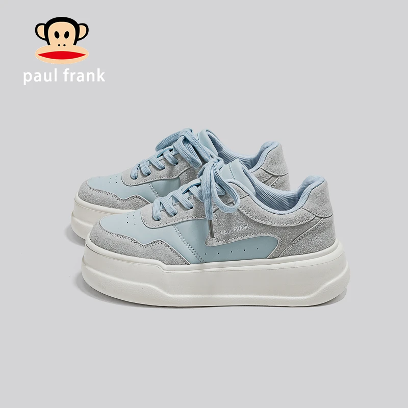 大嘴猴2024秋季休闲鞋运动百搭情侣透气厚底小白鞋防滑休闲鞋8030