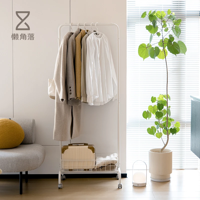 【春晓专属】懒角落衣帽架临时挂衣区落地卧室晾衣架简约简易挂衣架