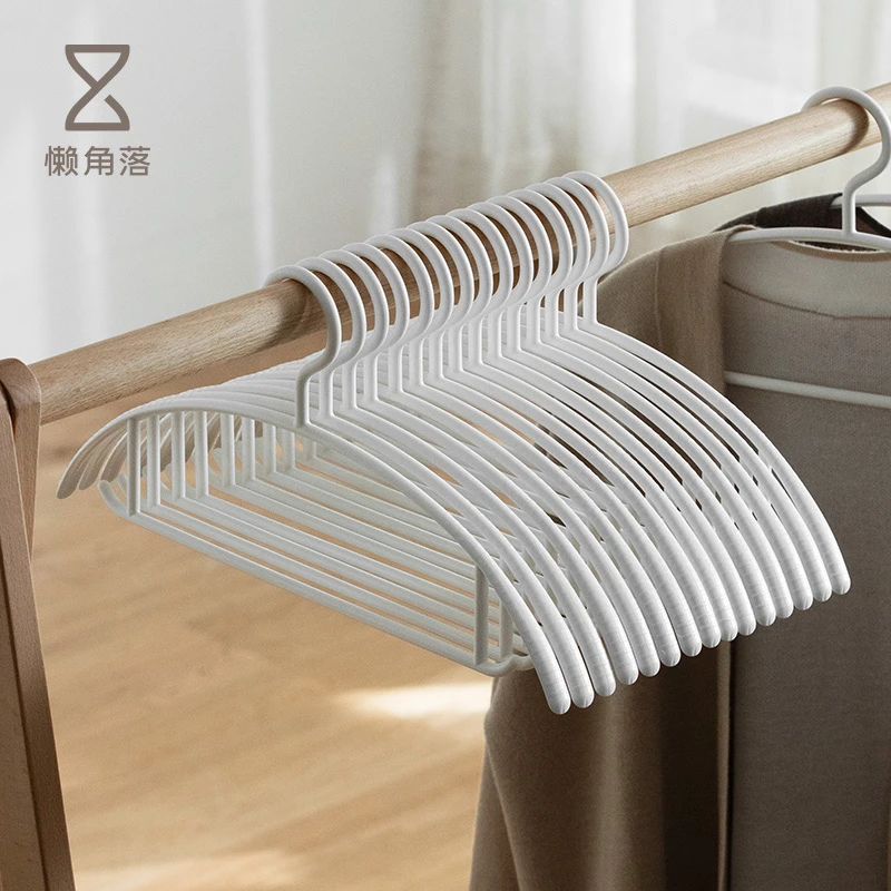 懒角落无痕晾衣架防肩角衣挂家用挂衣架防滑衣服架晾晒衣撑晒衣架