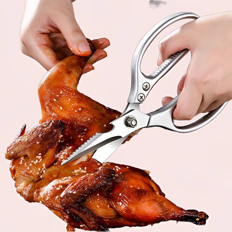 不锈钢剪刀家用剪强力厨房剪鸡骨剪子多功能杀鱼大号鱼骨剪剪骨
