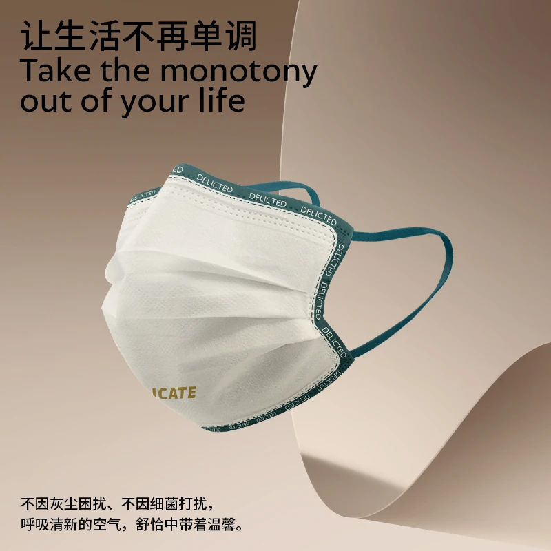 舒美佳印花一次性防护口罩2022网红爆款男女独立包装成人一次性