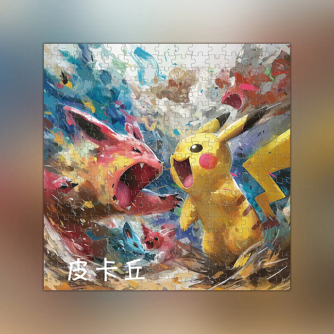 拼图《皮卡丘》300片/1000片木质拼图专属礼物创意成人