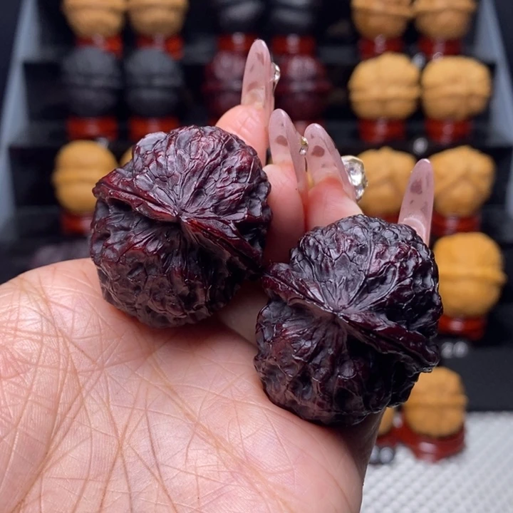 文玩核桃把件Y****n凤冠65