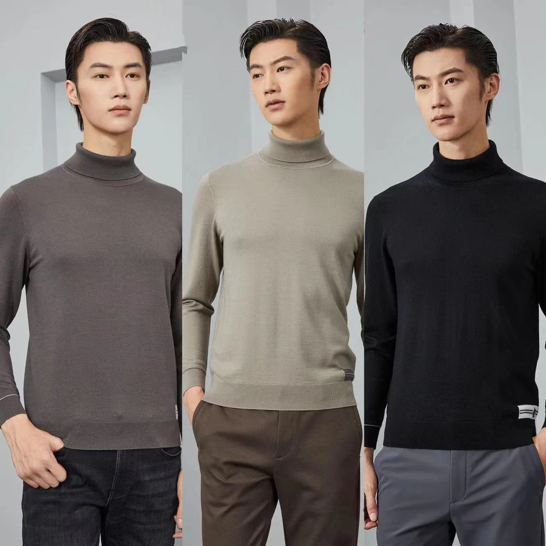 Lilanz/利郎高端精品羊毛衫 (22DMS908)高档秋冬爆款柔软舒适保暖