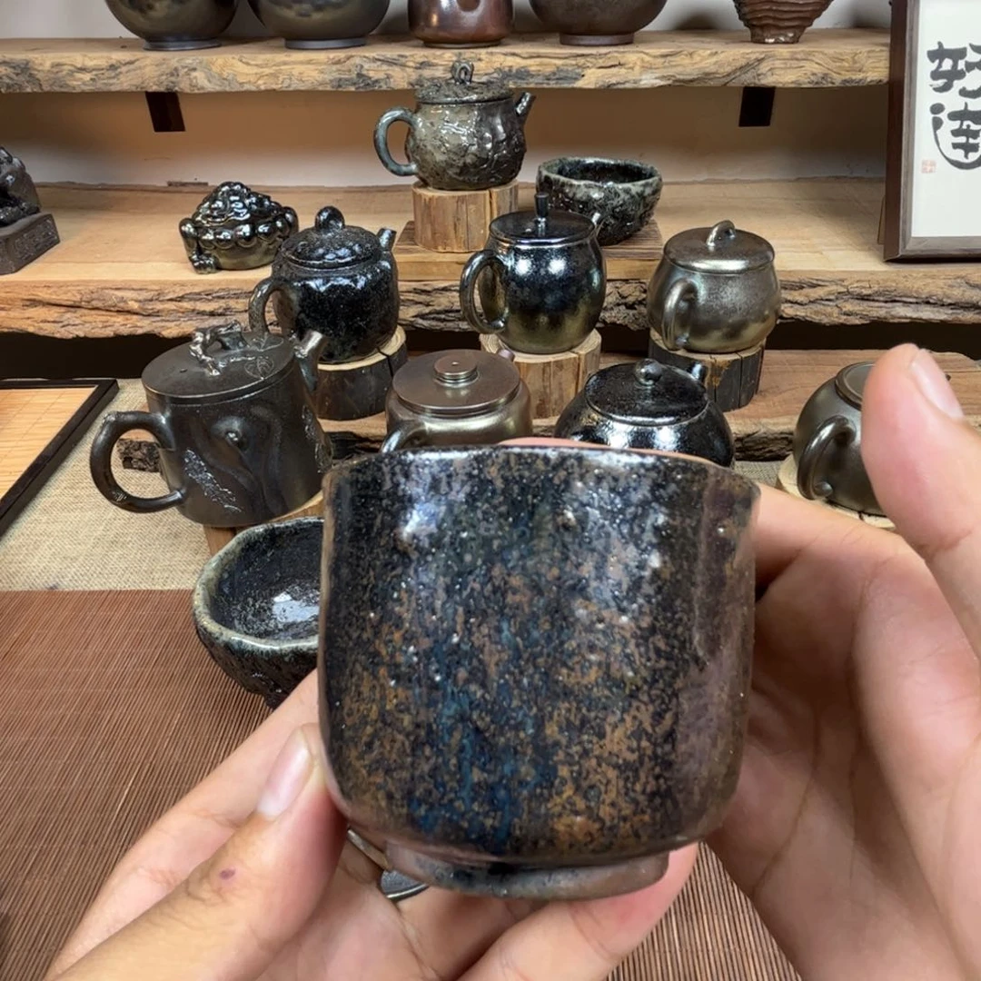 建水紫陶紫泥柴烧