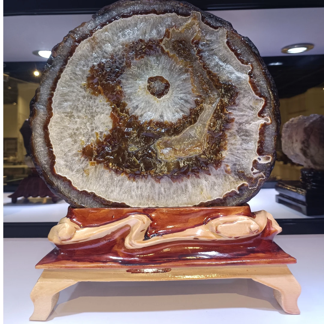 阿拉善戈壁奇石盆景石产地实物