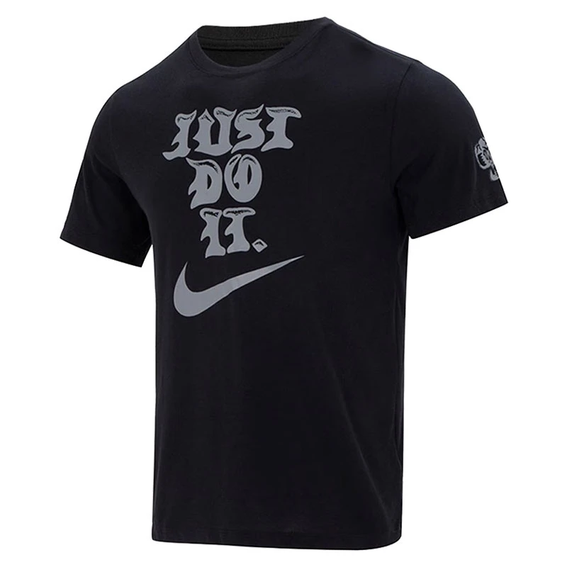 NIKE耐克男子MNKDFTEE6MOGFX1户外夏季短袖休闲跑步T恤FJ2402-010