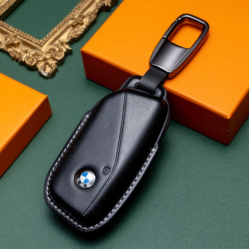 适用于宝马一系三系五系七系真皮钥匙包X1X3X4X5X6X7钥匙保护套