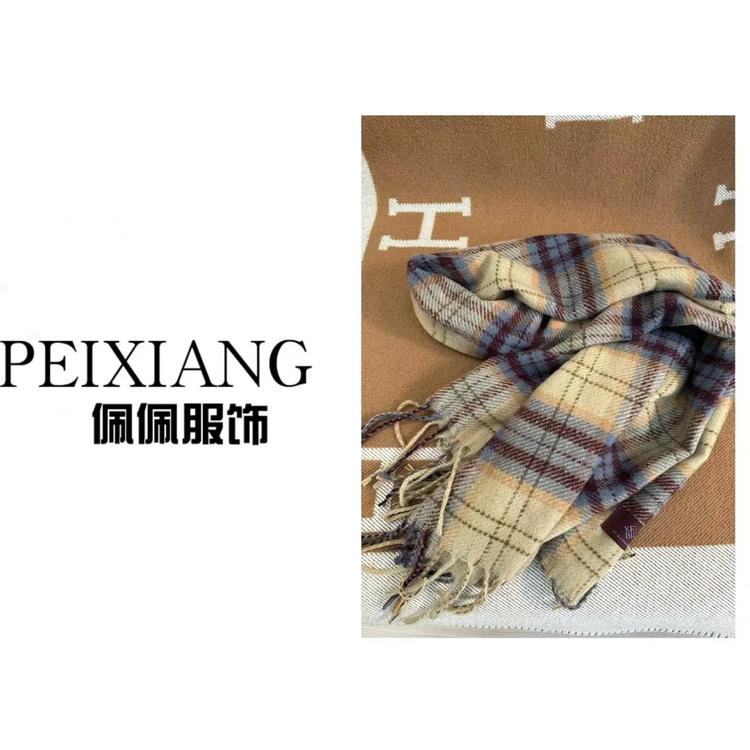 佩佩PA 【格子围巾】围巾  B5193 5105277 百搭时尚保暖秋冬