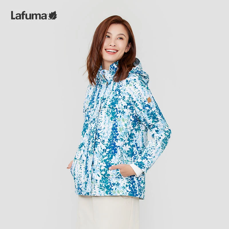 LAFUMA乐飞叶户外防风防水透湿夹克外套女露营休闲上衣LFJA4CS85
