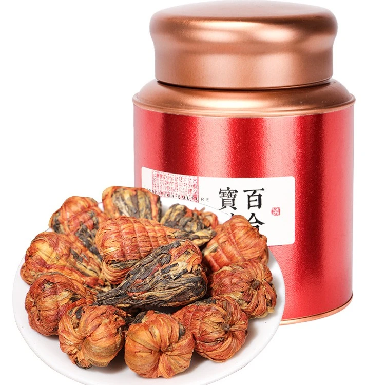 滇红百合宝塔 云南正宗古树花香红茶茶叶 250g