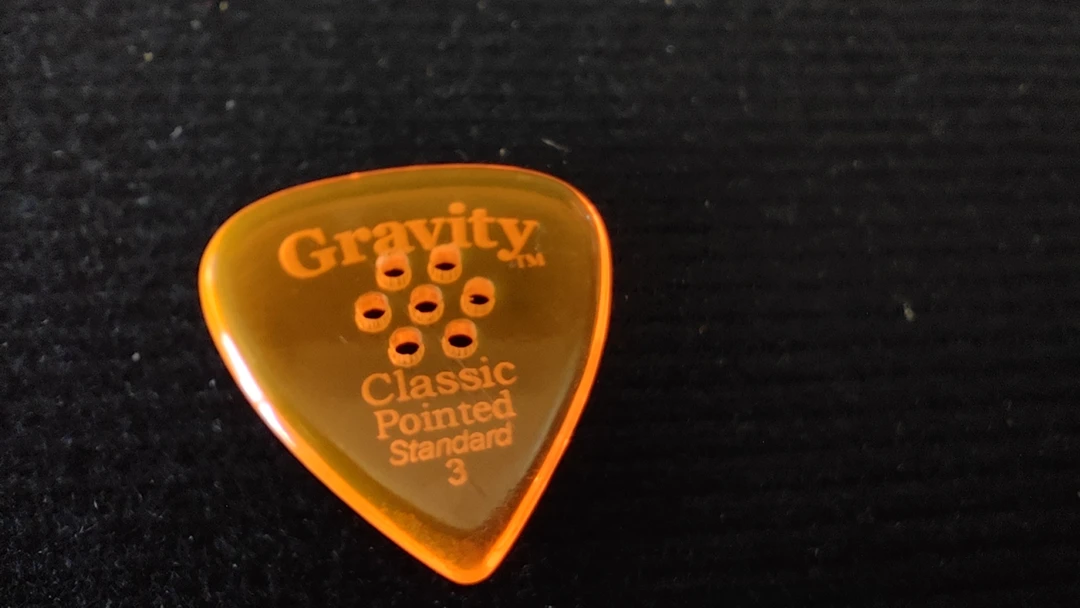 Gravity 美产手工拨片 耐磨透明