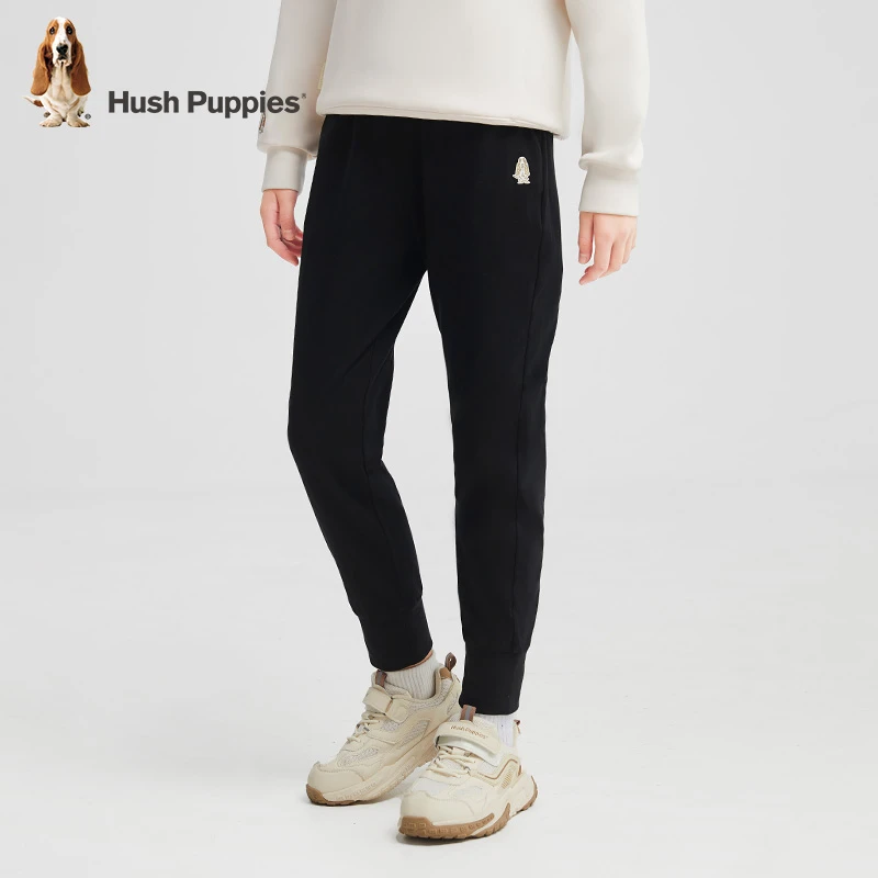 暇步士童装女童针织长裤秋季新款棉感垂顺柔软亲肤舒适休闲裤