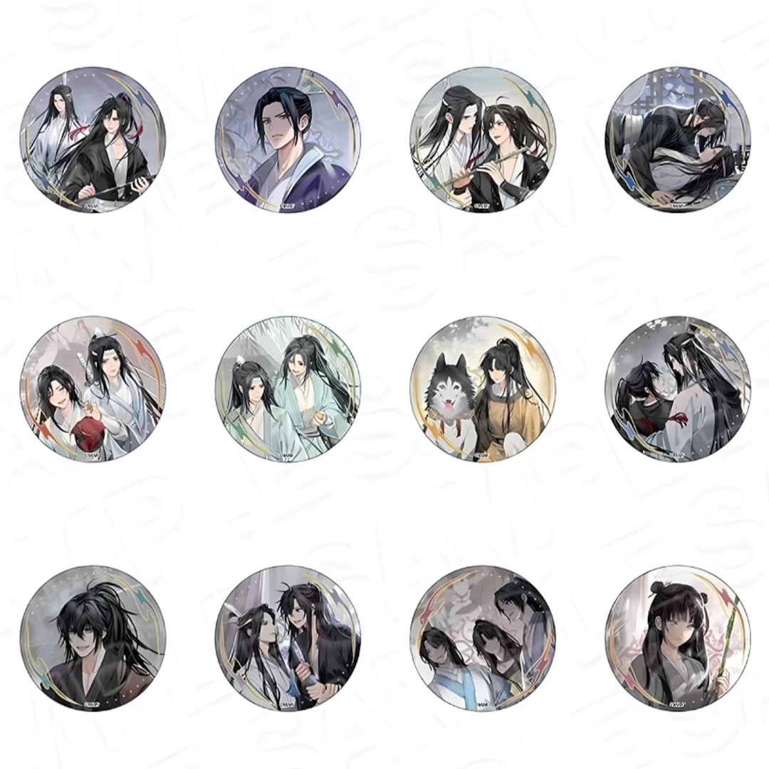 【拆盒拆卡】魔道祖师茶屋CAFE名台词1吧唧复刻版