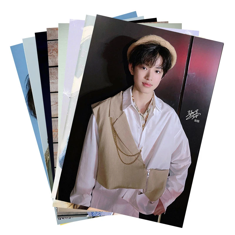 张极海报墙贴纸签名写真照片墙纸同款明星周边生日礼物TF家族三代